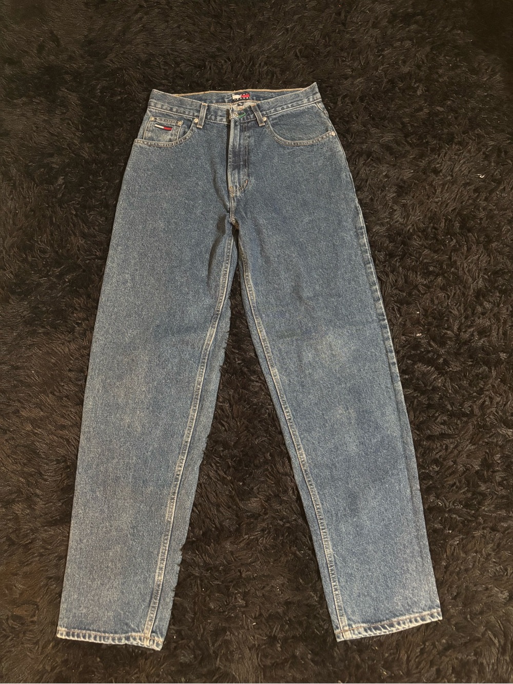 Tommy Hilfiger Dark Washed Baggy Jeans